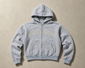 Blue Leo zip up hoodie